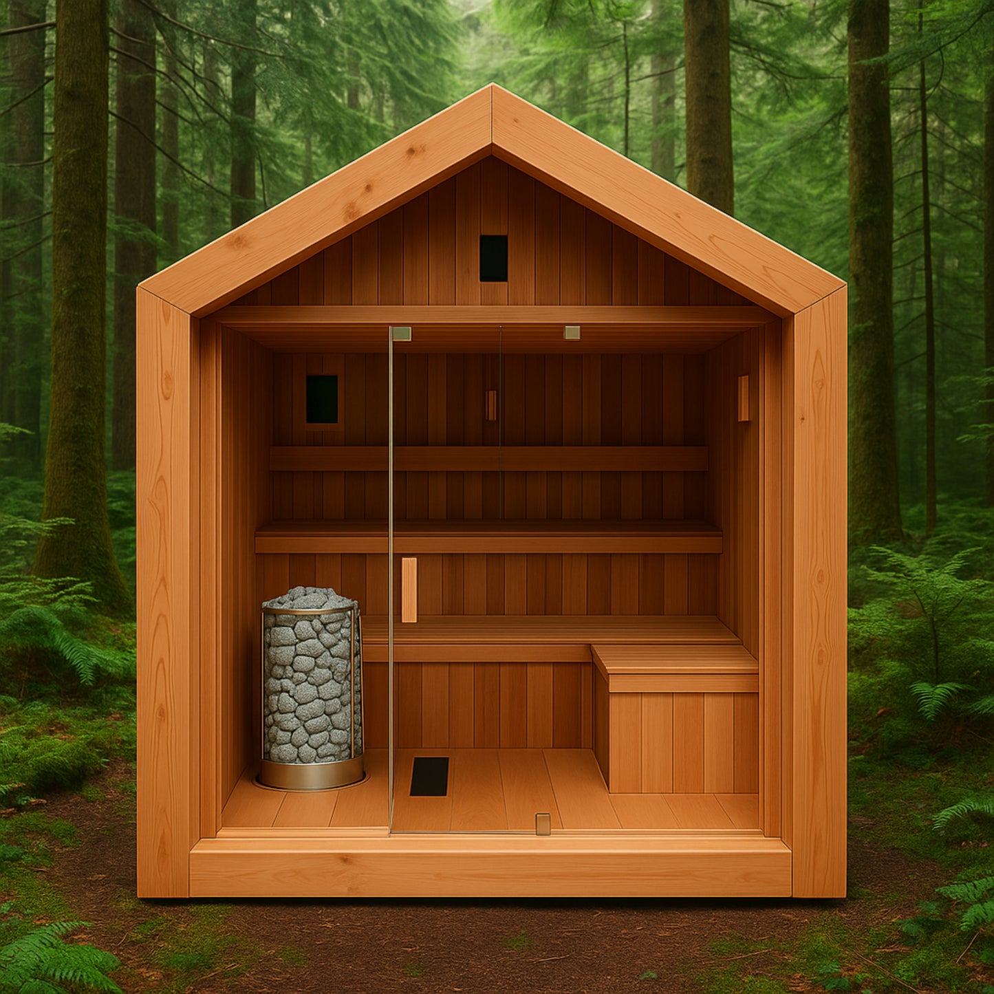 NordicHaven Chalet Outdoor Sauna